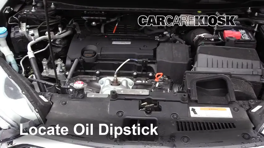 2018 Honda CR-V LX 2.4L 4 Cyl. Oil Check Oil Level
